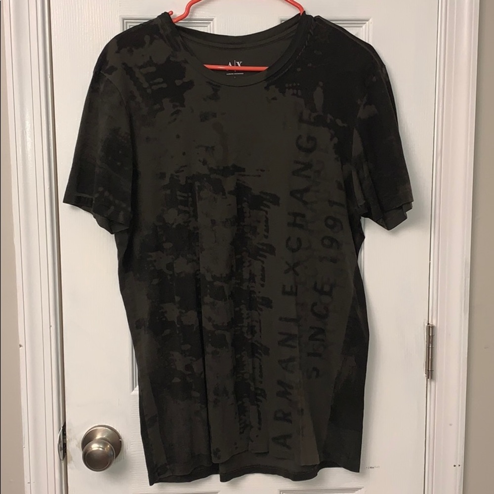 Black Armani exchange tshirt